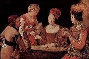 Georges de La Tour The cheat with the ace of diamonds oil painting picture wholesale